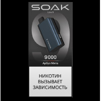 Электронная сигарета SOAK 9 Арбуз Мята (Watermelon Mint)