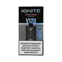 IGNITE V 120 12000 Клубника банан 2%